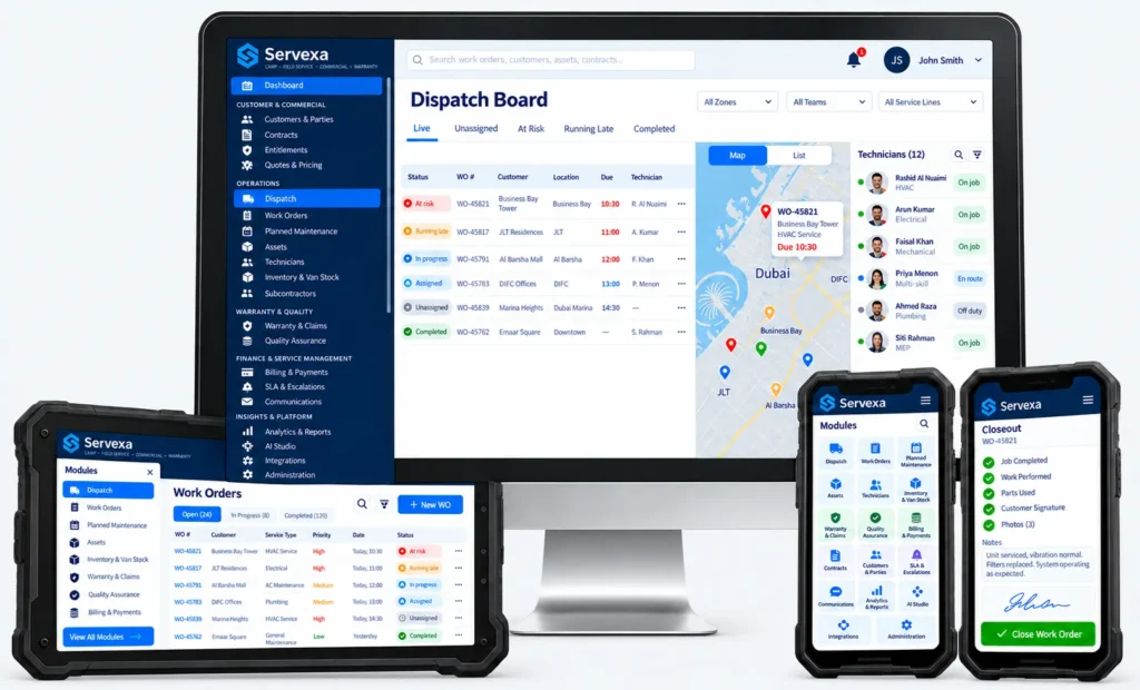 Servexa enterprise showcase v2